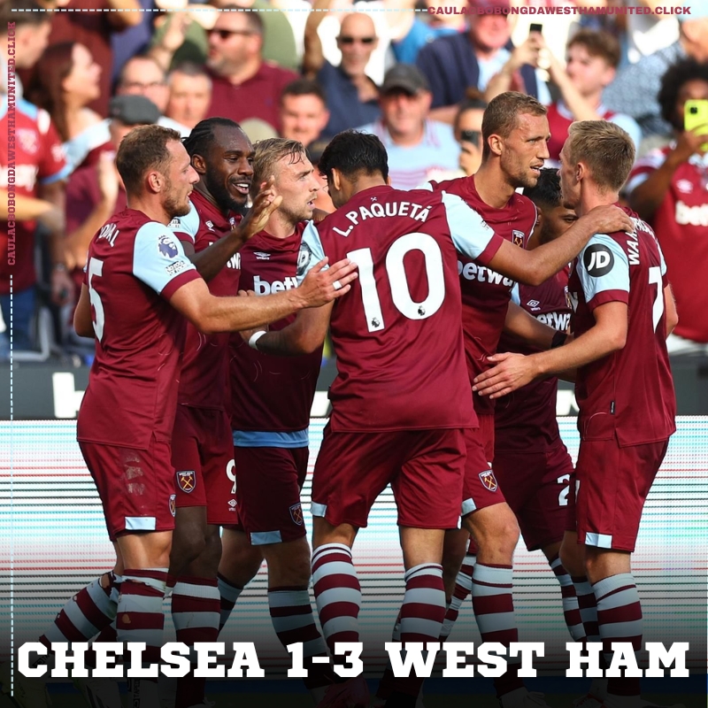 Chelsea đã chơi rất rời rạc trong trận đấu Chelsea vs West Ham